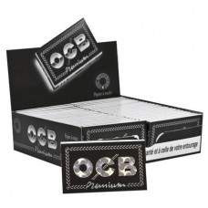 OCB noir premium double Papier à rouler Cour Boîte 50